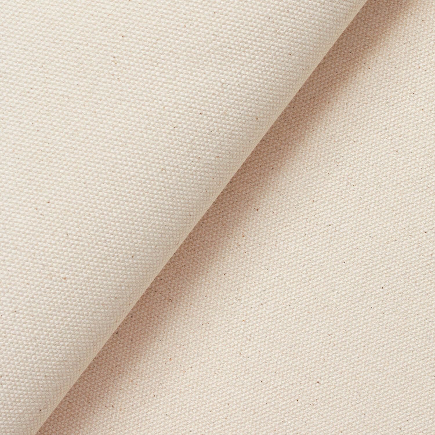 Cotton Duck #8 (18 oz) Canvas 60 Hypoallergenic Heavy Duty Fabric by The Yard - Natural