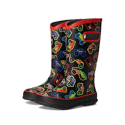 Bogs Kids Rainboot Monster Trucks (Toddler/Little Kid/Big Kid) Kids Shoes Black
