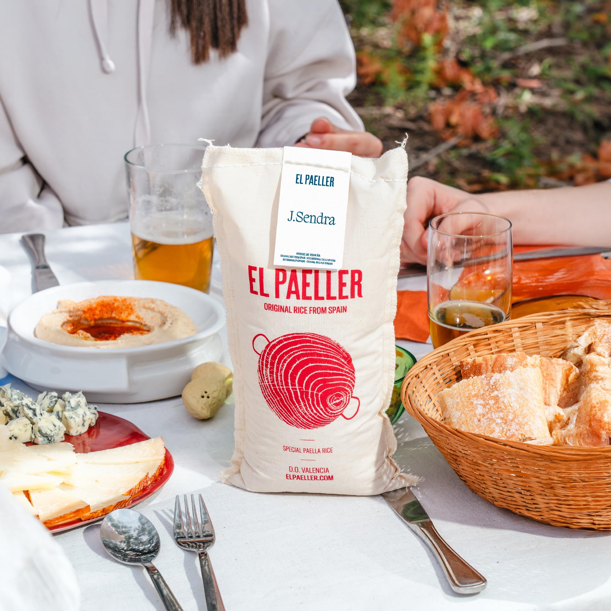El PAELLER - Arroz J. Sendra D.O. Valencia | Máxima Absorción de Sabor para Paellas y Arroces Melosos | Pack de 3 uds. de 1 kg
