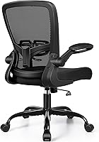 Vista 7 de FelixKing Silla de oficina, silla de escritorio con soporte lumbar suave, silla ergonómica para computadora con reposacabezas, respaldo alto