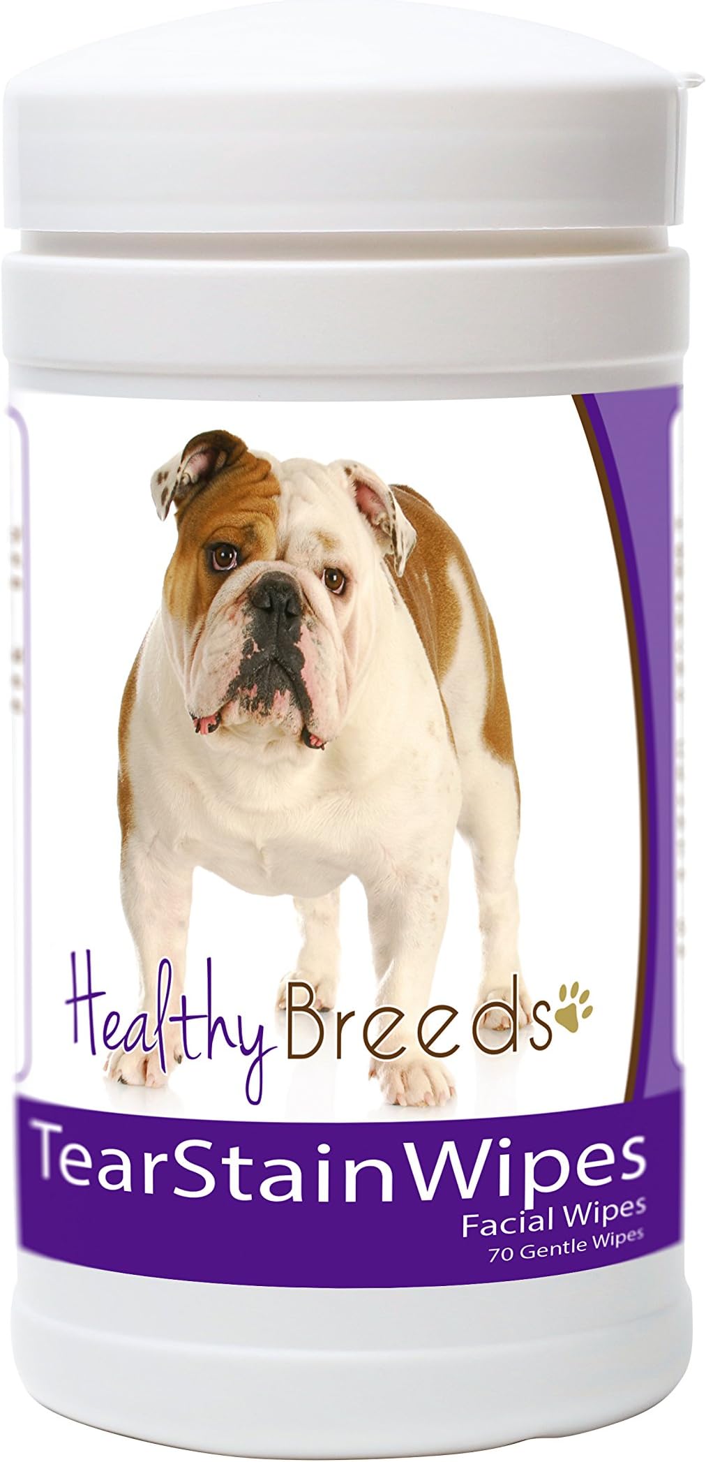 Healthy Breeds Bulldog Tear Stain Wipes