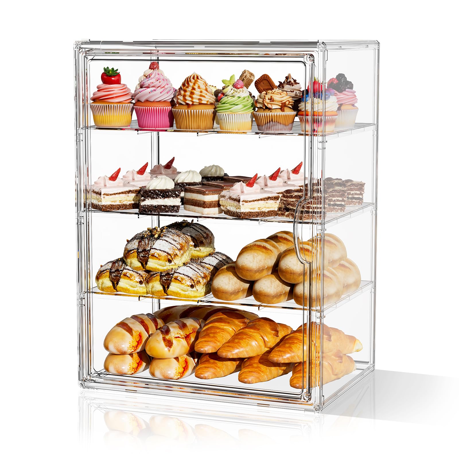 Boîte à pain grand format JOYZAN pour stopper le gaspillage des muffins et brioches sur le comptoir
