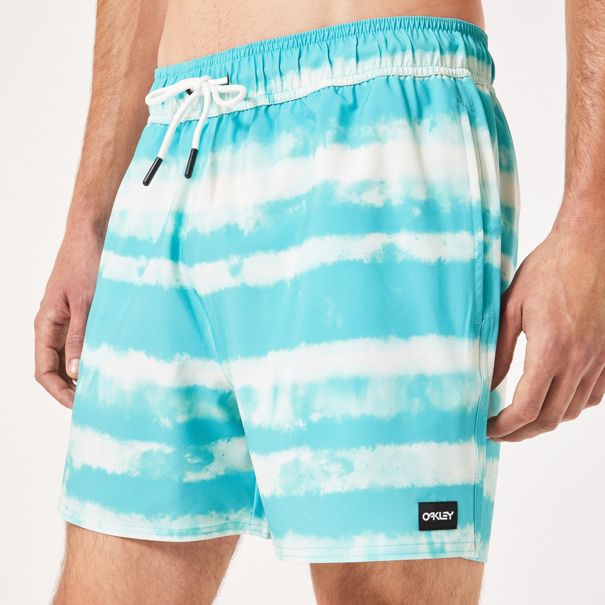 Oakley Blur Stripes Recycled 16" Beachshort Costume a Pantaloncino Uomo