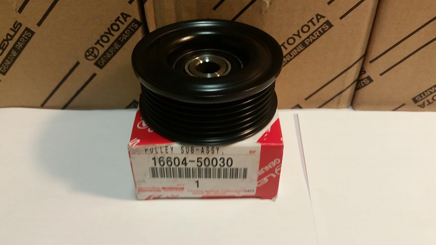 Toyota Genuine Parts - Pulley Sub-Assy, Idl (16604-50030)