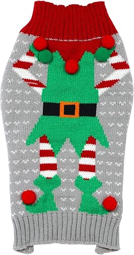 Suéteres de Navidad para perros y para gatos, ropa para cachorro de bufón