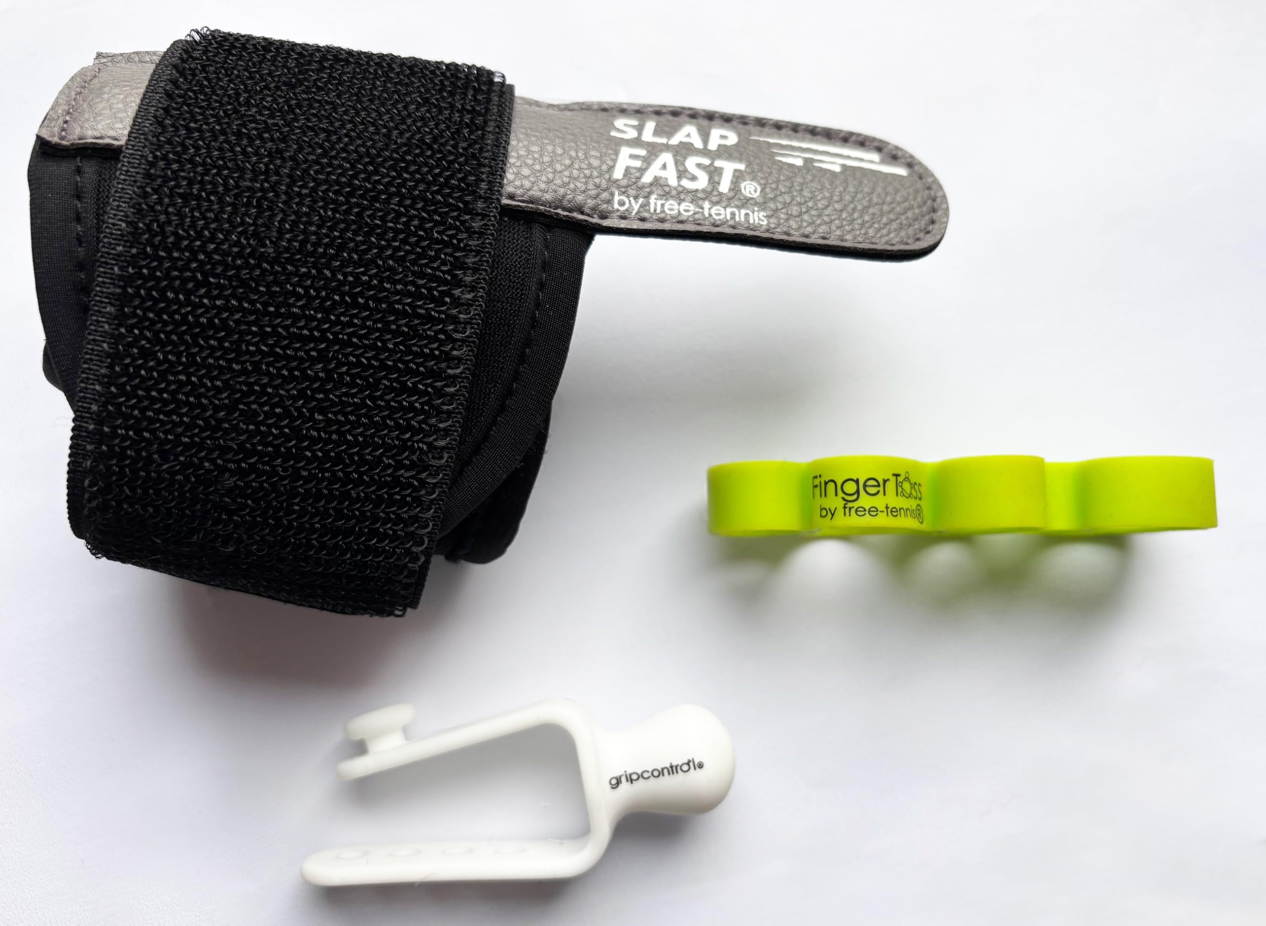 Tool Pack 1 Zestaw Akcesoriów Treningowych do Tenisa, fingertoss®, gripcontrol®,slap fast®, Pomoc do Serwisu