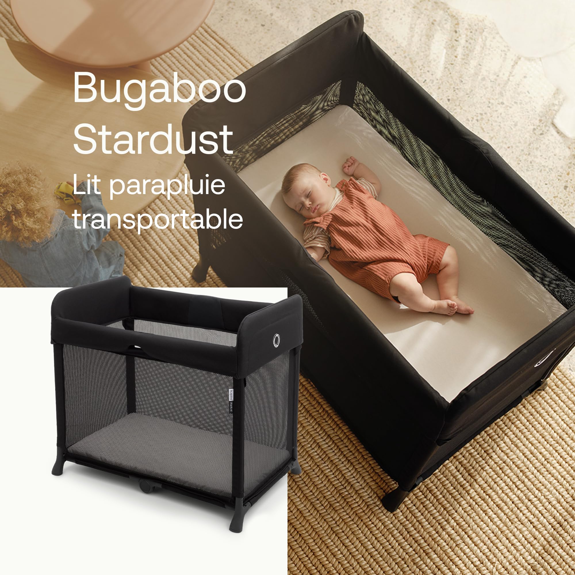 Bugaboo Stardust Travel Cot One Size
