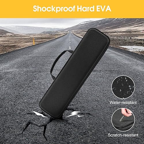 Miniatura 5 de ProCase Trading Card Storage Case with 5 Dividers, Carrying Case Store 1200 Cards Durable Playing Card Game Travel Box Top Loader for MTG, Cards