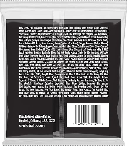 Miniatura 7 de Ernie Ball Cuerdas híbridas Slinky de acero inoxidable para bajo calibre 45-105 P02843