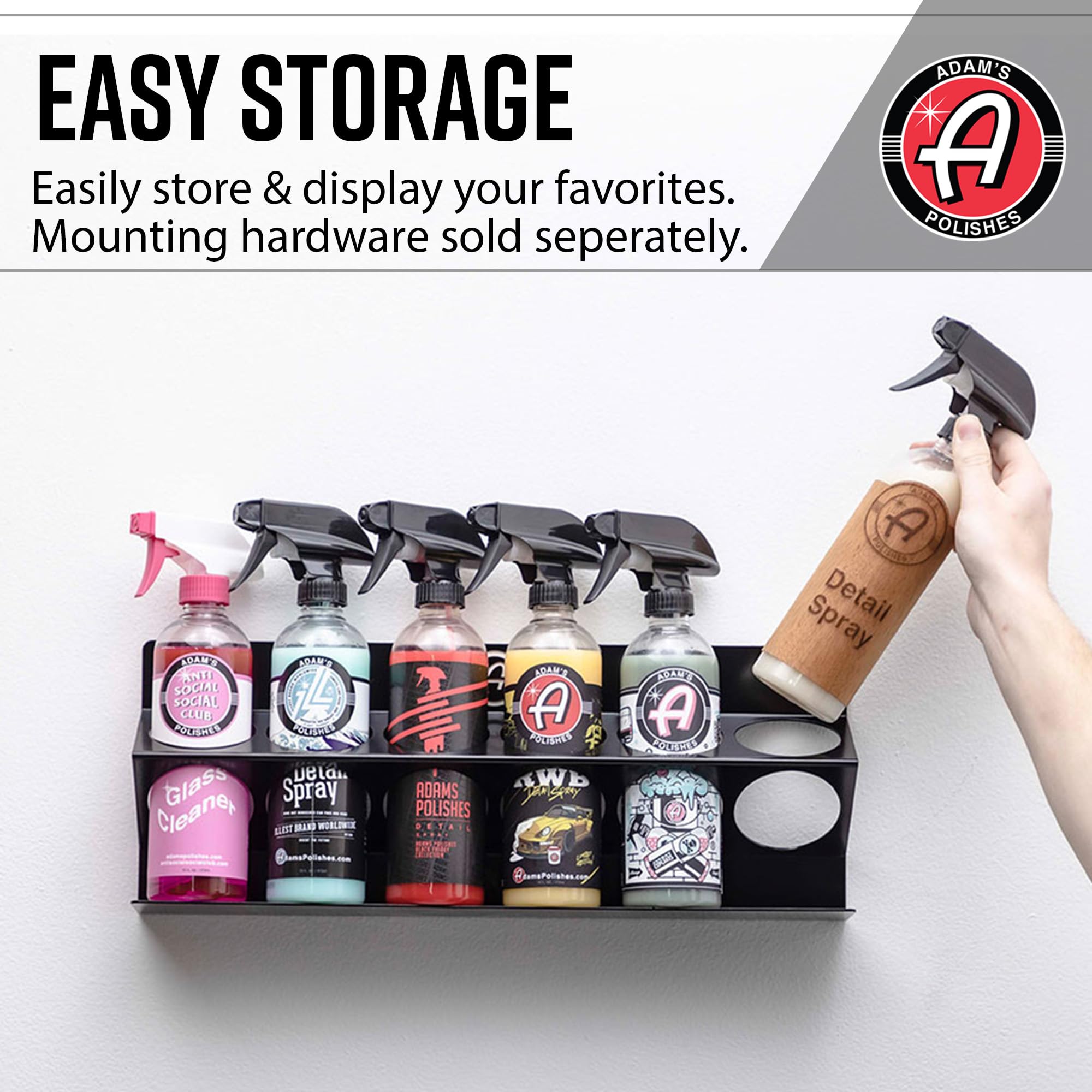 Amazon.com: Adam's Polishes Bottle Organizer, Heavy-Duty, Thick