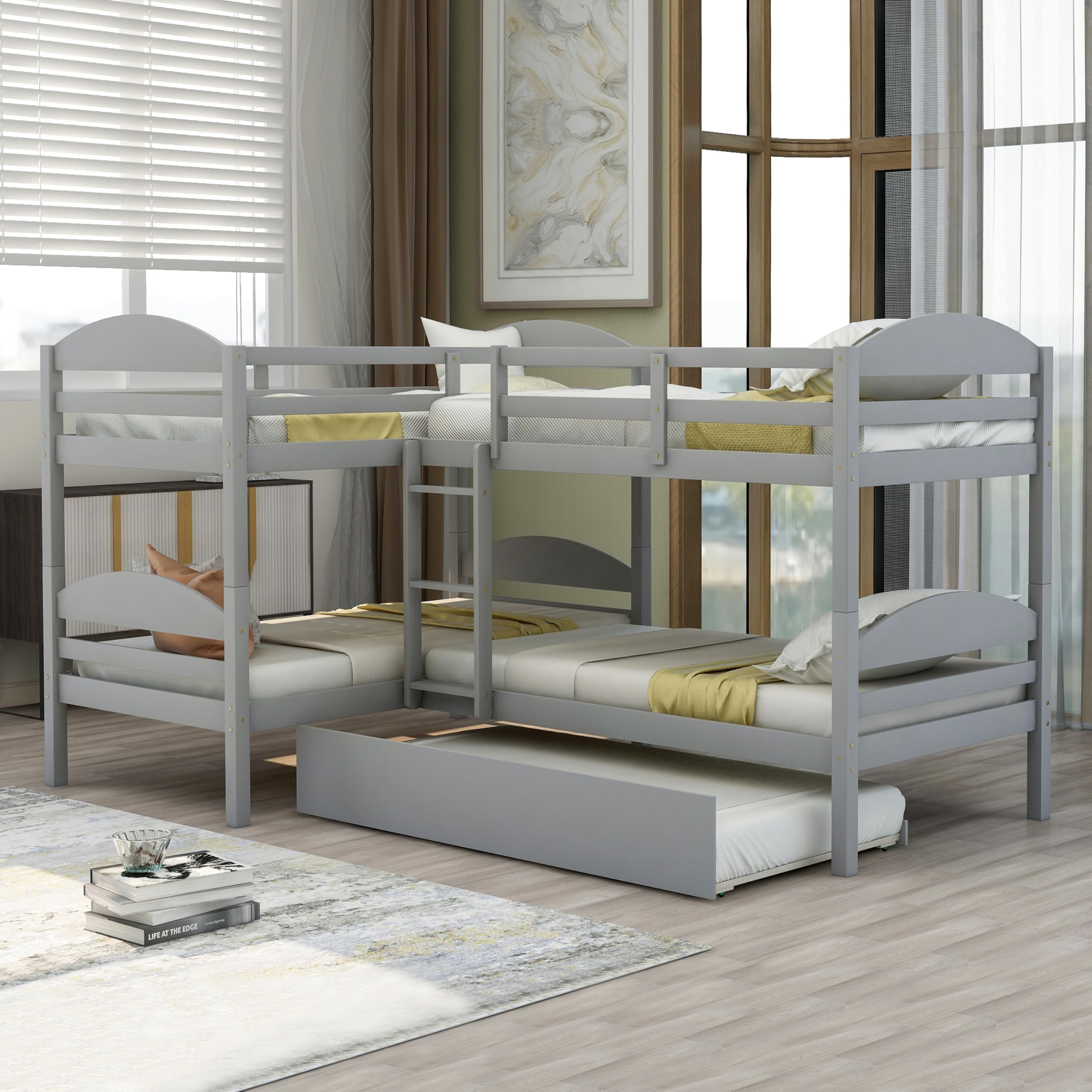 CPブランケット　bright brightwin 2gether Amazon.com: Harper & Bright Designs Twin Over Twin House