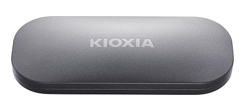 KIOXIA EXCERIA PLUS Portable SSD 1TB - External Drive with USB 3.2 Gen2 Interface, Compatible with Windows OS, macOS, iPadOS, Android OS, PS4, PS4 Pro, PS5, Xbox Series X/S (LXD10S001TG8)