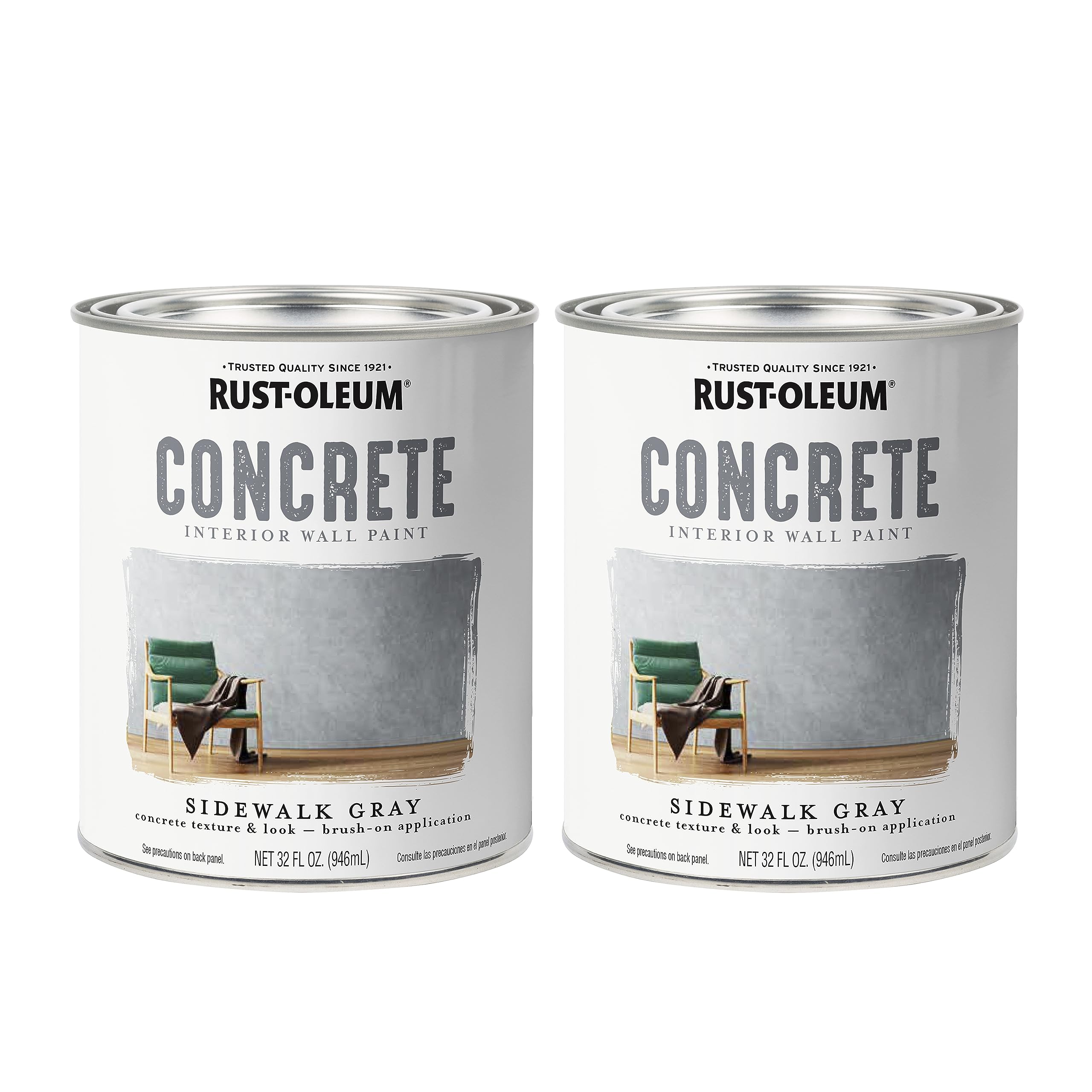 Rust-Oleum Concrete Sidewalk Interior Wall Paint