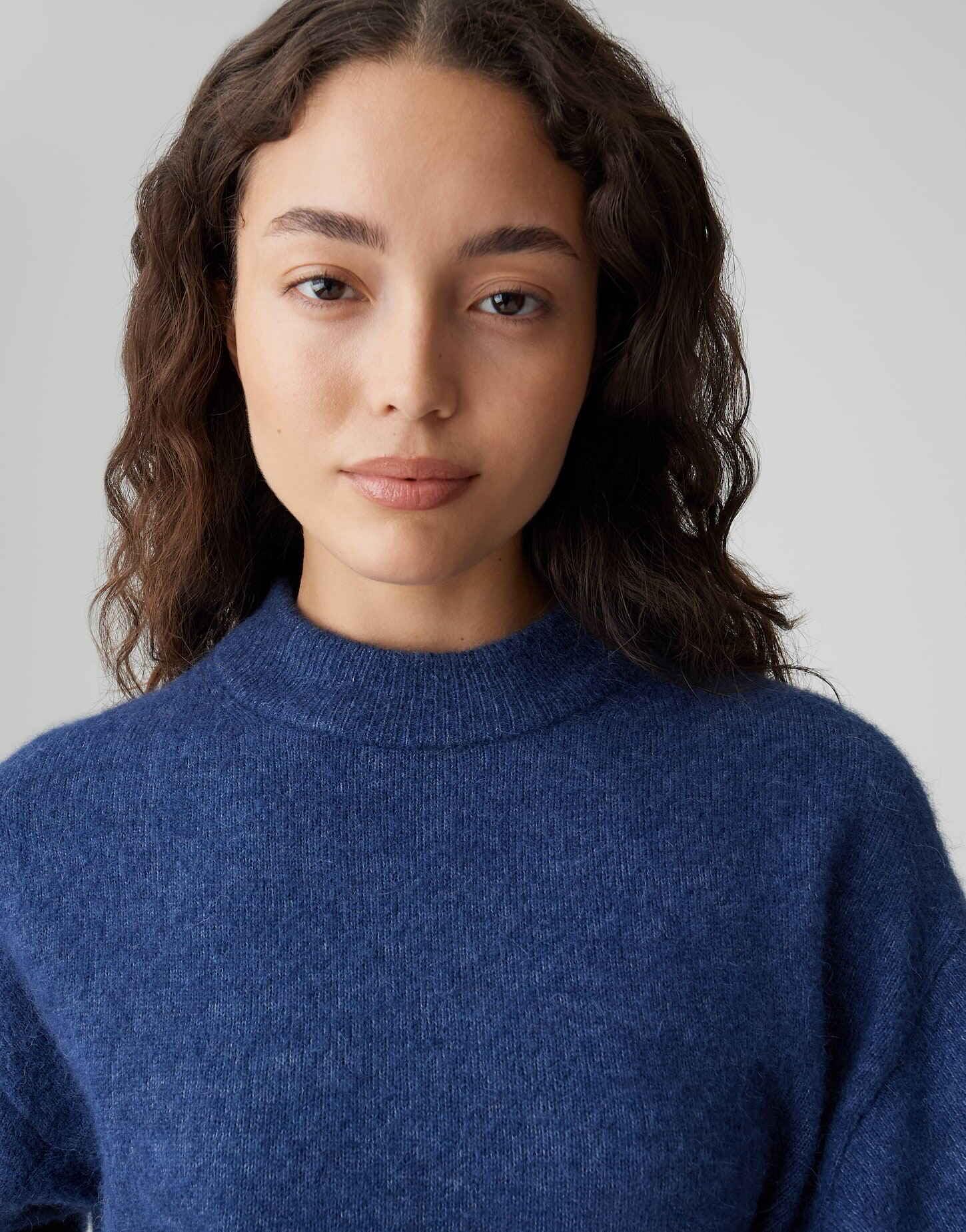 OPUS Damen Pullover | PITAN Regular Strickpullover in Mélange Optik