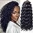 8 Packs Curly Crochet Hair 14inch GoGo Curl Crochet hair for Women Deep Wave Braiding hair,Synthetic Bohemian Crochet Braid Water Wave Crochet hair Extensions(1B, 14inch)