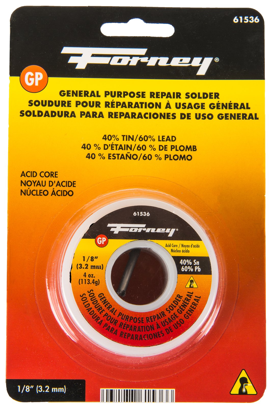 Forney 61536 Acid Solder, 1/8