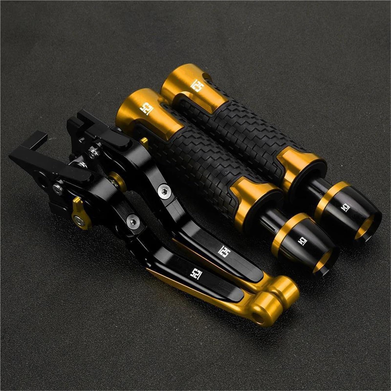 Levier frein CB125F embrayage et poignée moto jaune pour CB 125 F 2016