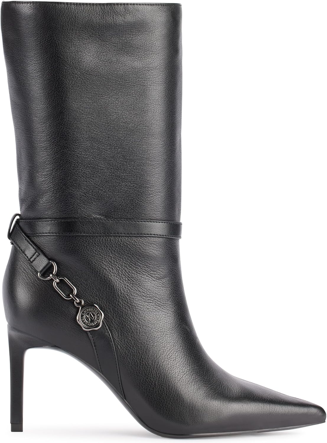KARL LAGERFELD Women's Sharina Mid-calf Heeled Booties - Image 5
