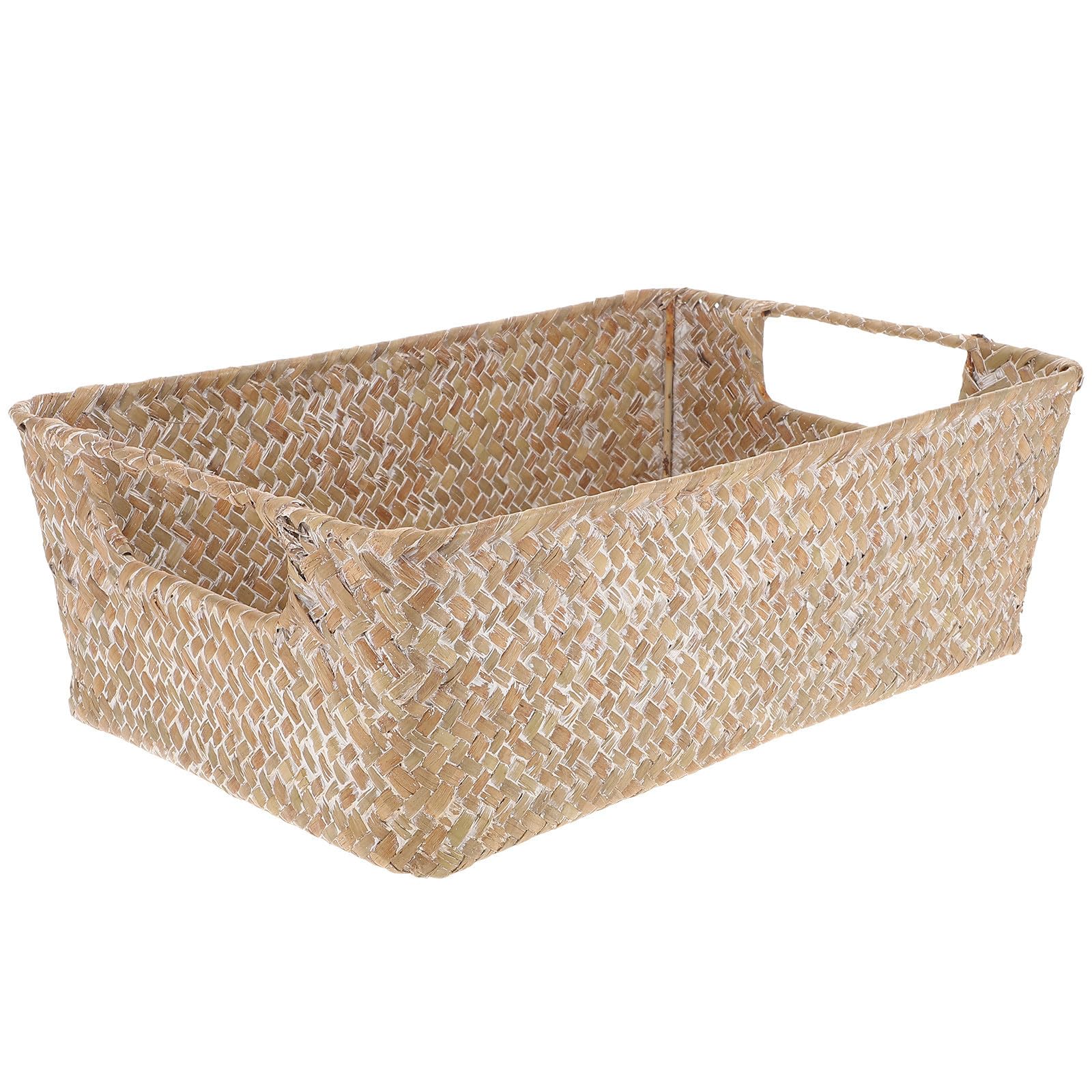 Cesta de mimbre natural Vintorky para pan y verduras: organiza tu cocina con estilo rústico
