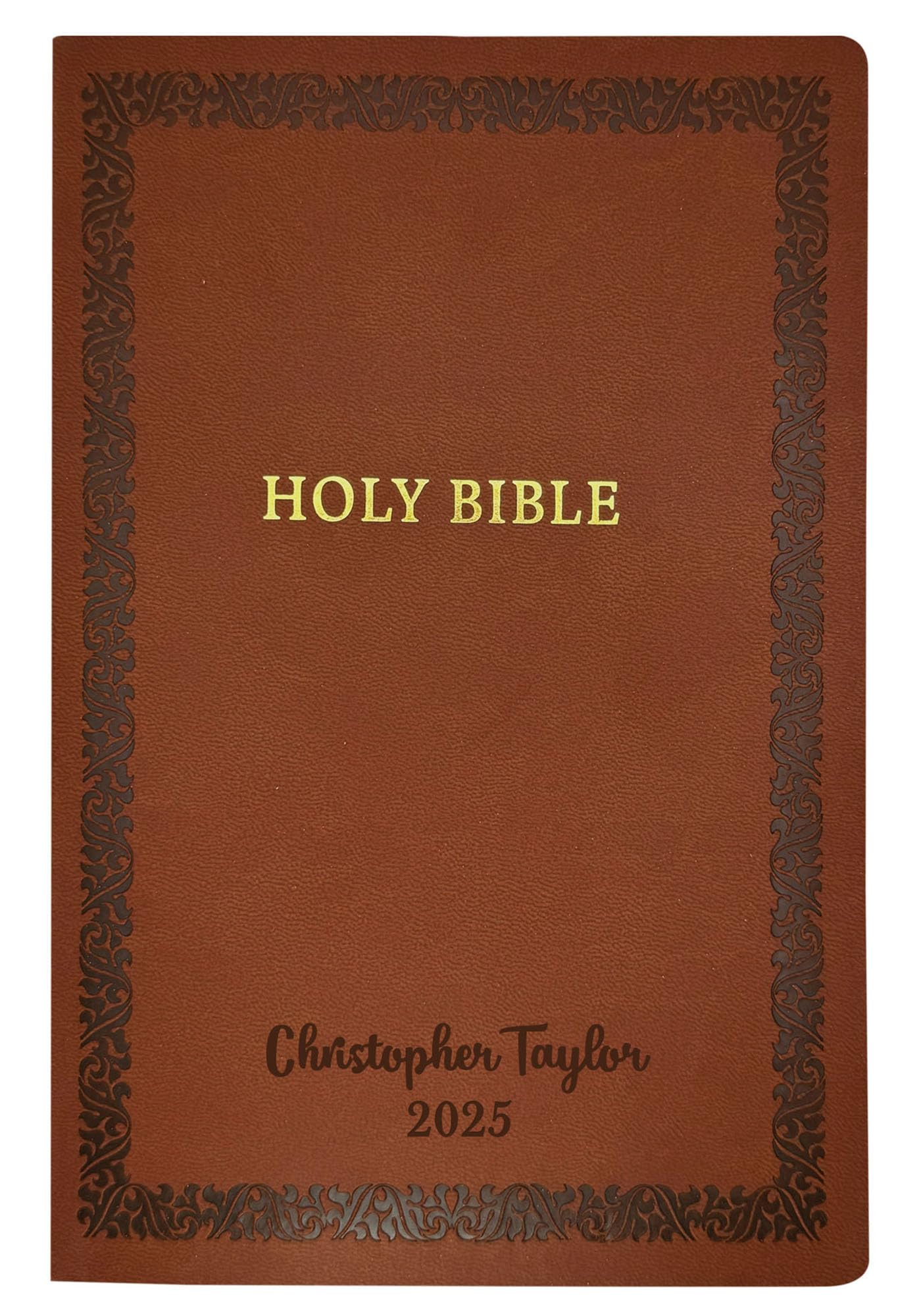 Amazon.com: Personalized NKJV Holy Bible Faux Leather New King
