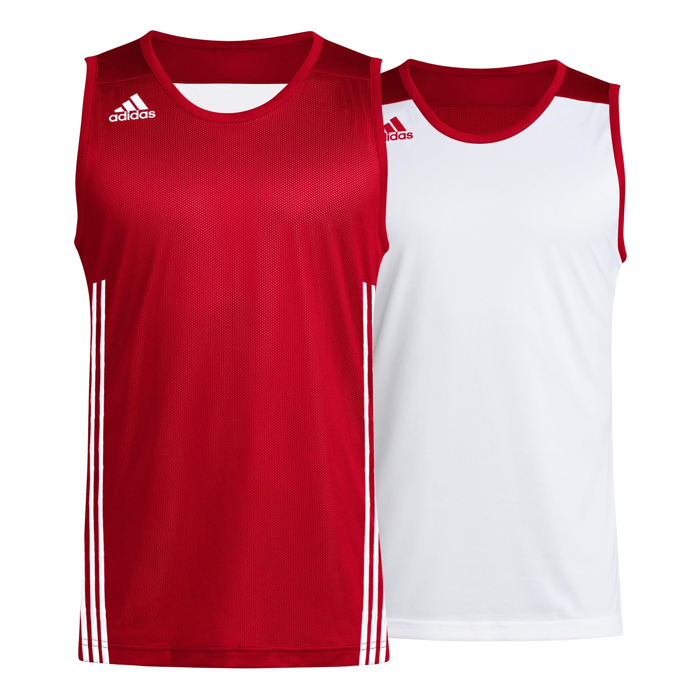 adidas Herren 3G Speed Reversible Jersey, Power Red / White, XL