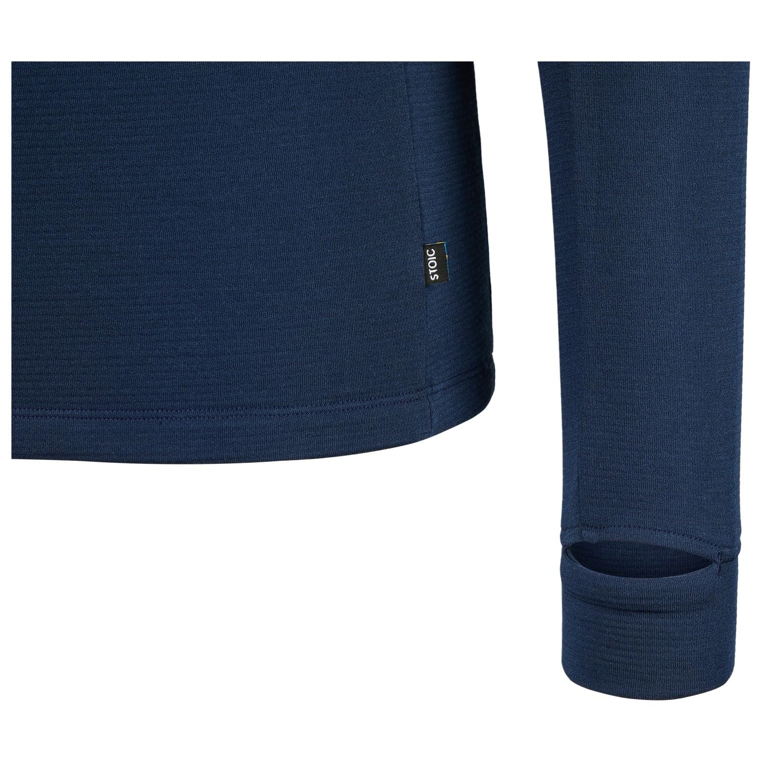Stoic Herren MerinoSoft245 TuleboSt. Half Zip Merinoshirt