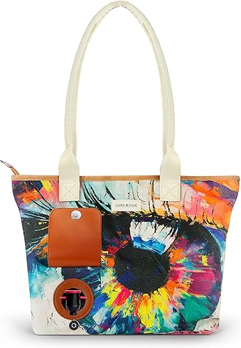 CORK & VINE Bolsa de vino, aislada, a prueba de fugas, con correa de cuerda náutica, incluye 3 bolsas de bebidas de 1.5 litros, Ojo de aceite