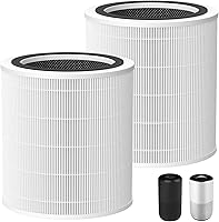 Vista 9 de Cabiclean Filtro de repuesto Core 400S para el cuidado de mascotas LEVOIT Core 400S Smart WiFi purificador de aire, 3 en 1 H13 True HEPA, carbón