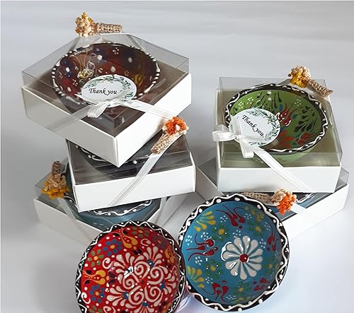 Miniatura 7 de Regalos de despedida de soltera, 16 juegos de cuencos de cerámica, recuerdos de boda para invitados a granel, recuerdos de baby shower, recuerdos de