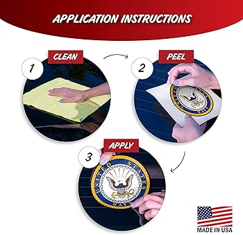 Adesivo Militare Per Camion O Finestrini Auto, Grande 13,3 Cm, Con - Foto 8