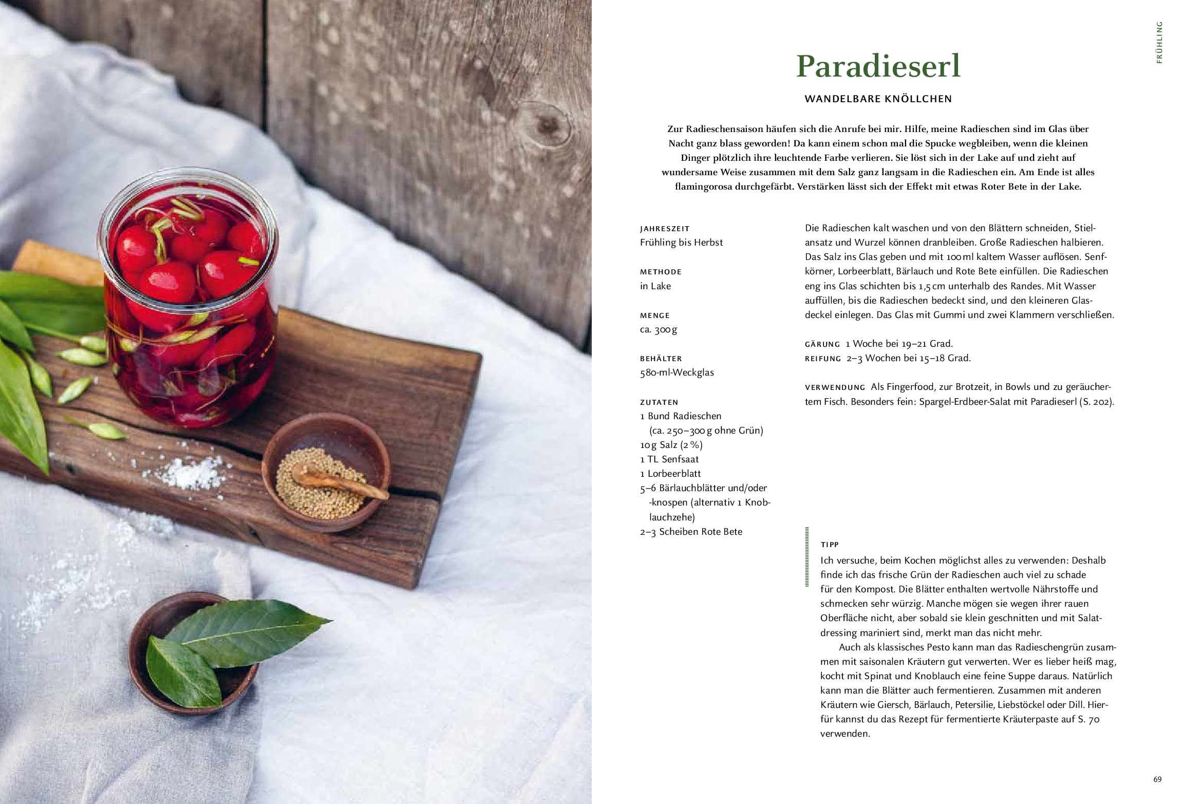 Gemüse und Obst einfach fermentieren: Rezepte und Grundwissen für sicheres Gelingen. Regionale und saisonale Lebensmittel durch Fermentation haltbar machen – natürlich, nachhaltig, gesund