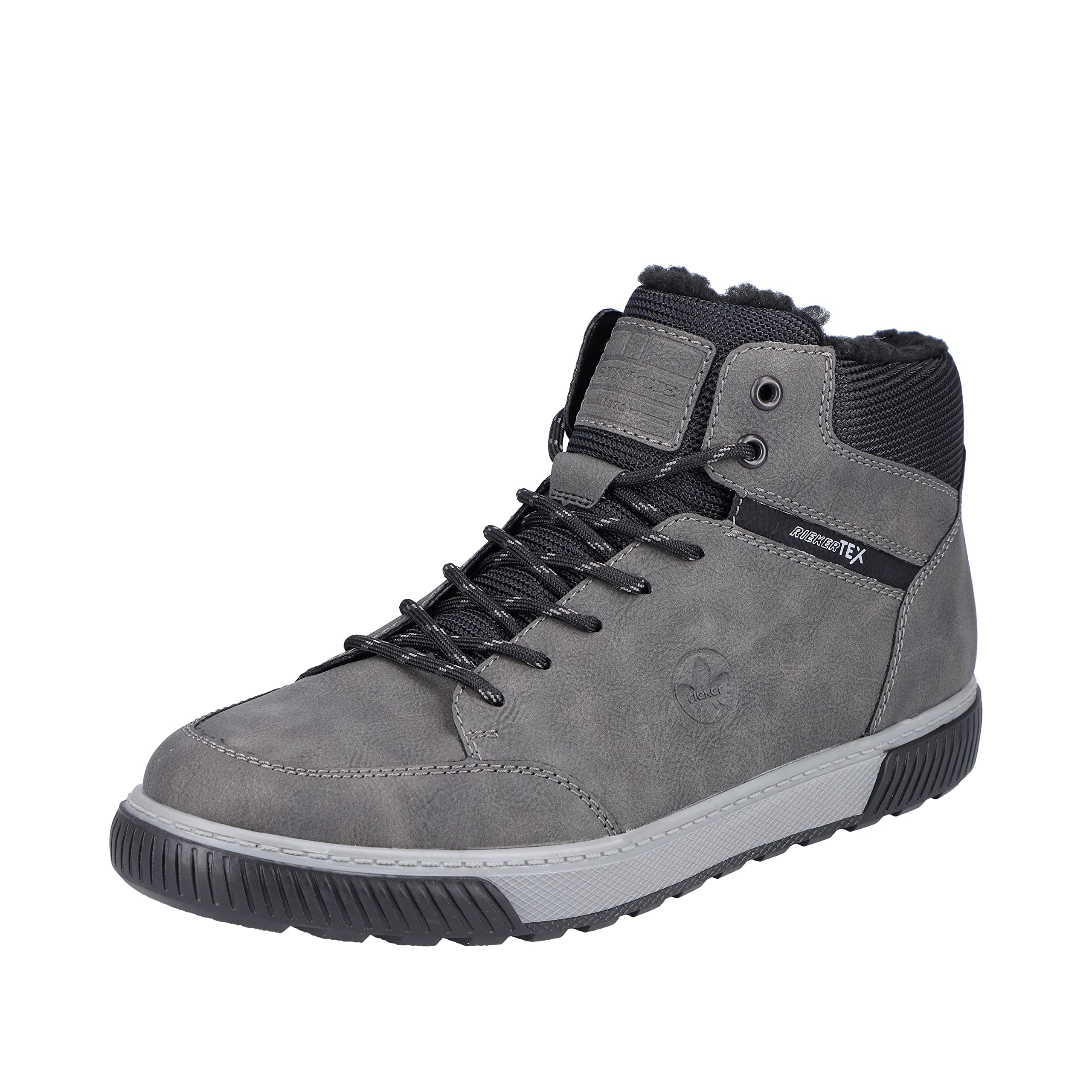 Rieker Men's 18930 Fashion Boots, Grey, 46 EU