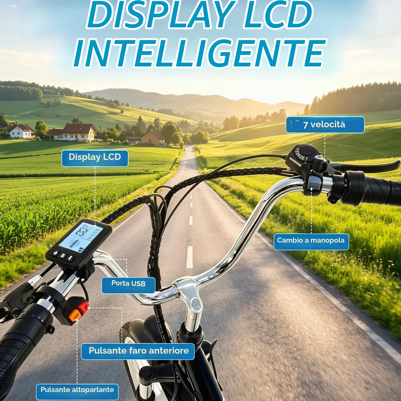 Triciclo elettrico per adulti M300,batteria rimovibile da 36 V e 18Ah | CE\EN15194,pneumatici antiscivolo e resistenti da 24 pollici,7 marce,triciclo da campeggio,triciclo da carico per anziani