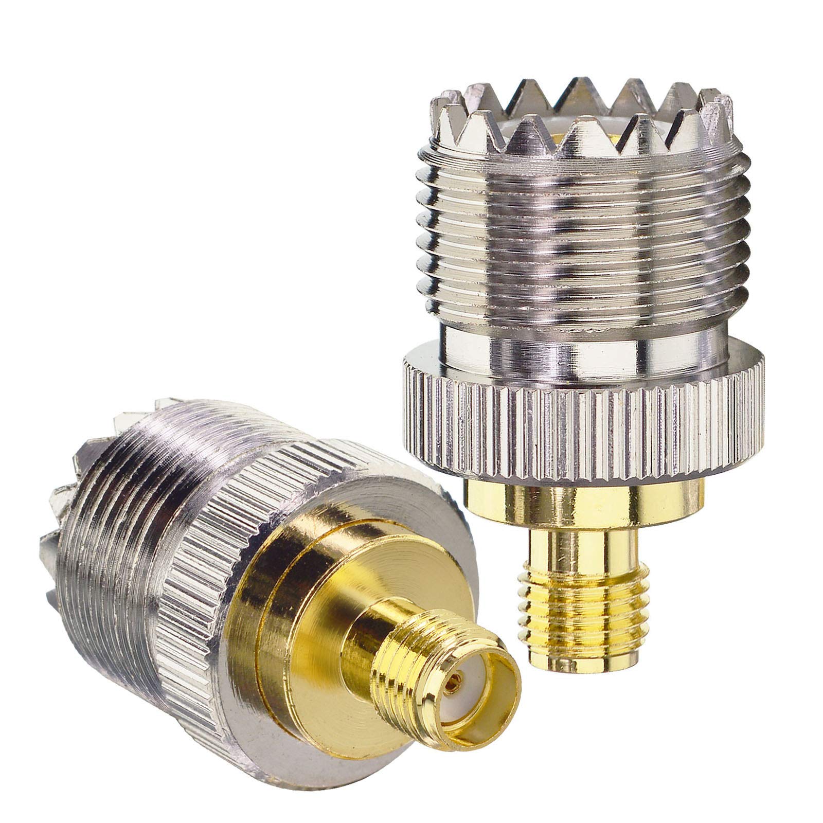 Kit Adaptateur SMA Vers UHF Pour Antenne Radio - Câble RG316 Plaqué Or - Connecteurs PL-259, SO-239 - 15 Cm