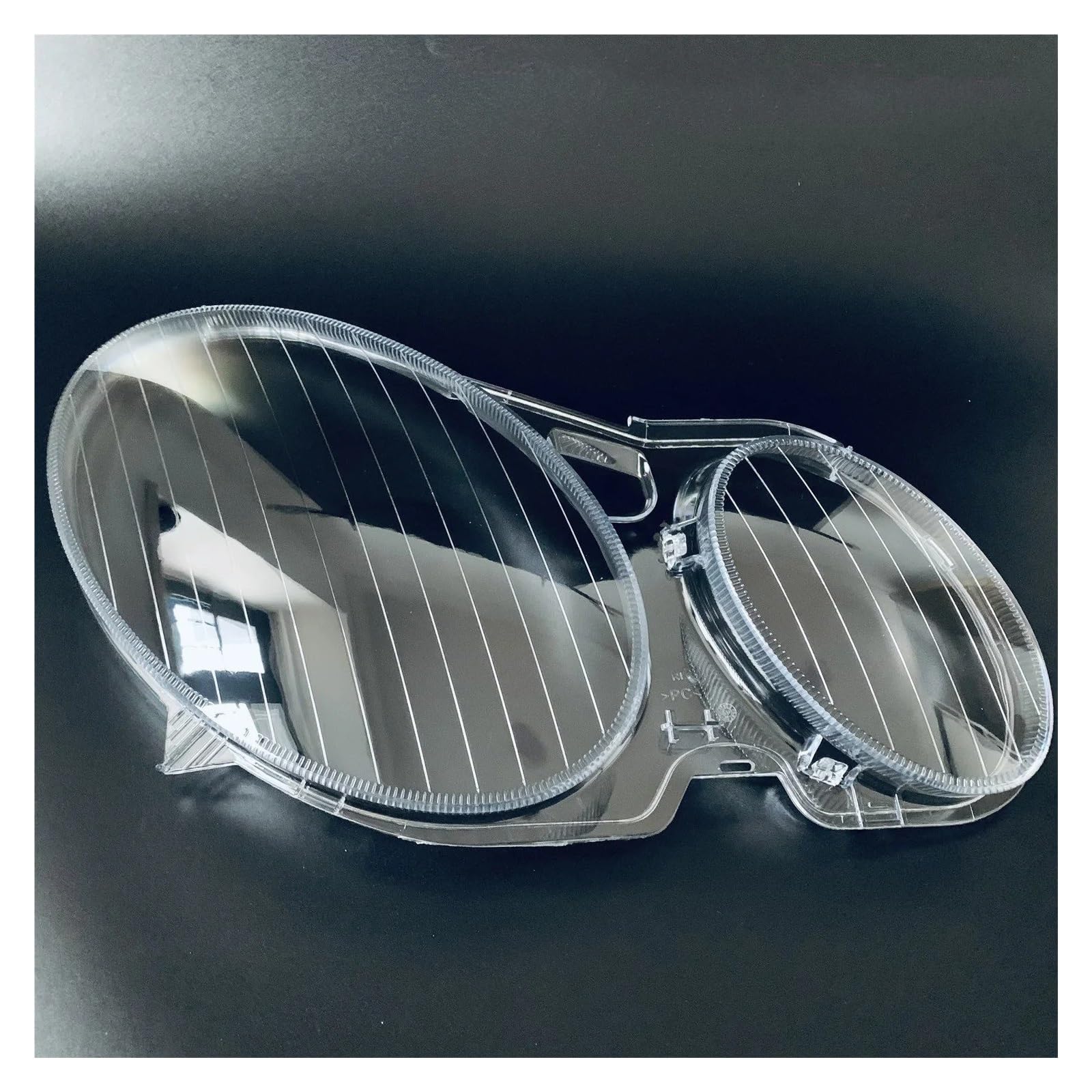 Objektiv Scheinwerfer Glas Für Benz E-Klasse W211 E240 E200 E350 E280 E300 2002-2008 Transparenter Lampenschirm 1 Paar Frontscheinwerfer-Objektivabdeckung Scheinwerfer Shell Lampenschirm