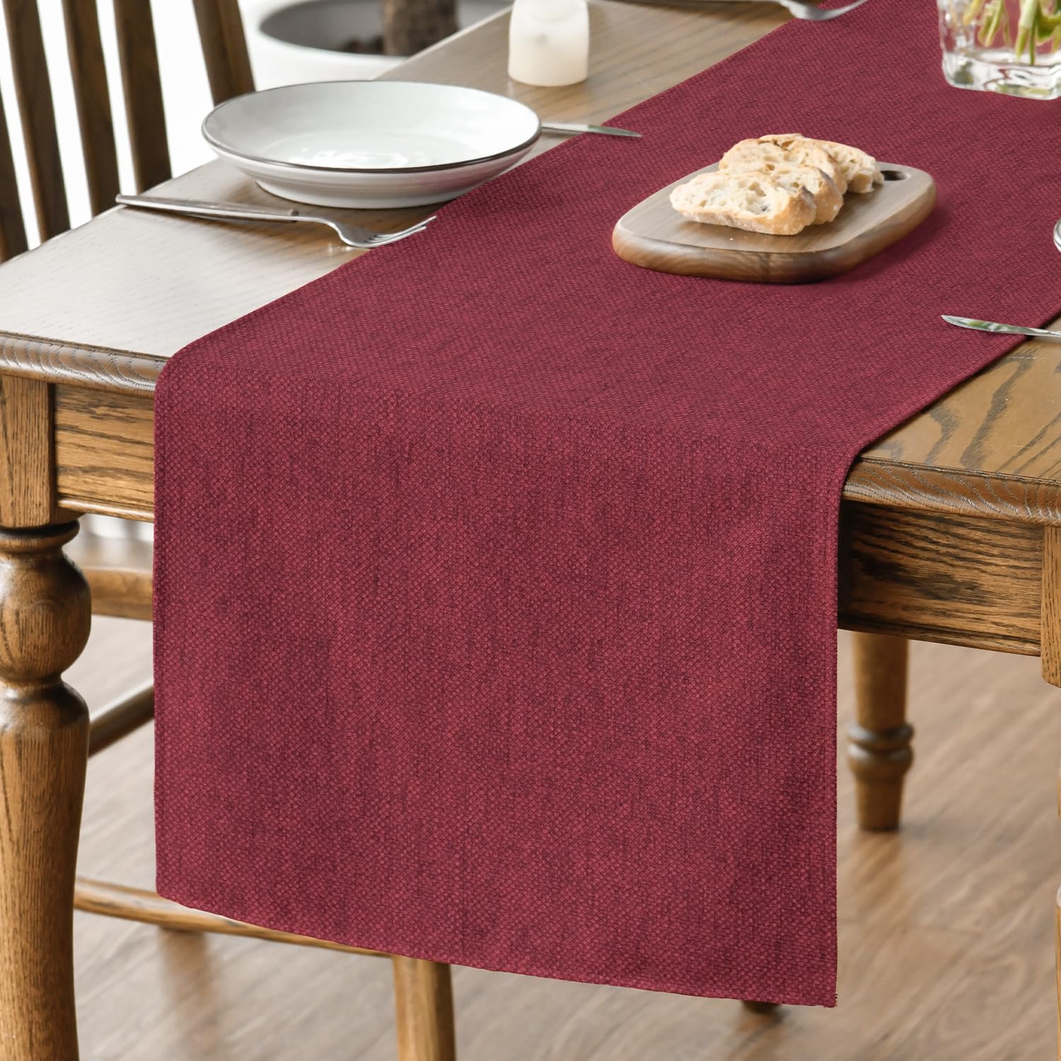 Artoid Mode Dark Red Summer Table Runner
