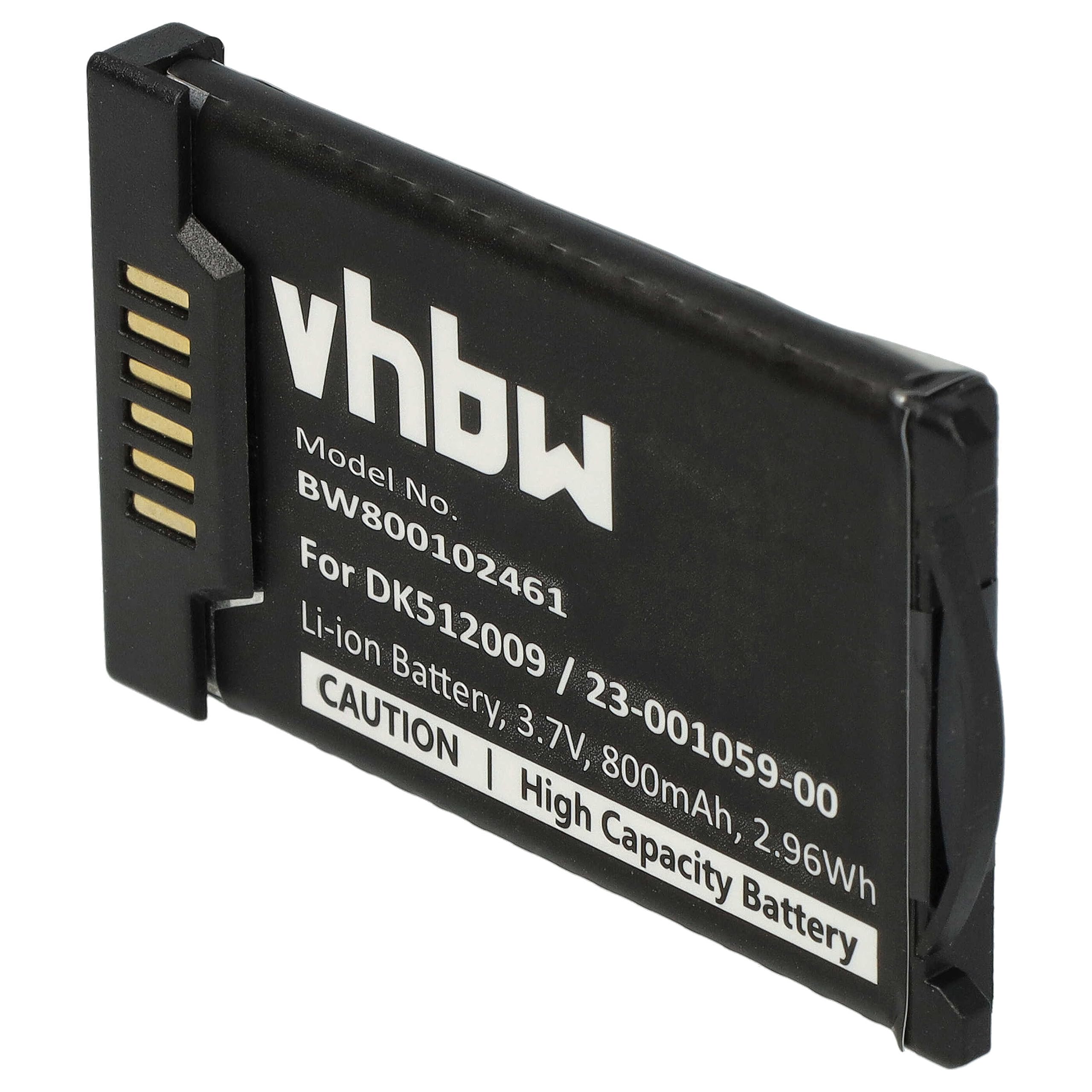 vhbw 3X Batterie Compatible avec Mitel 612d, 622d, 632d, 620d, 622dt, 610d, 612dt, 630d, 600d téléphone Fixe sans Fil (800mAh, 3,7V, Li-ION)