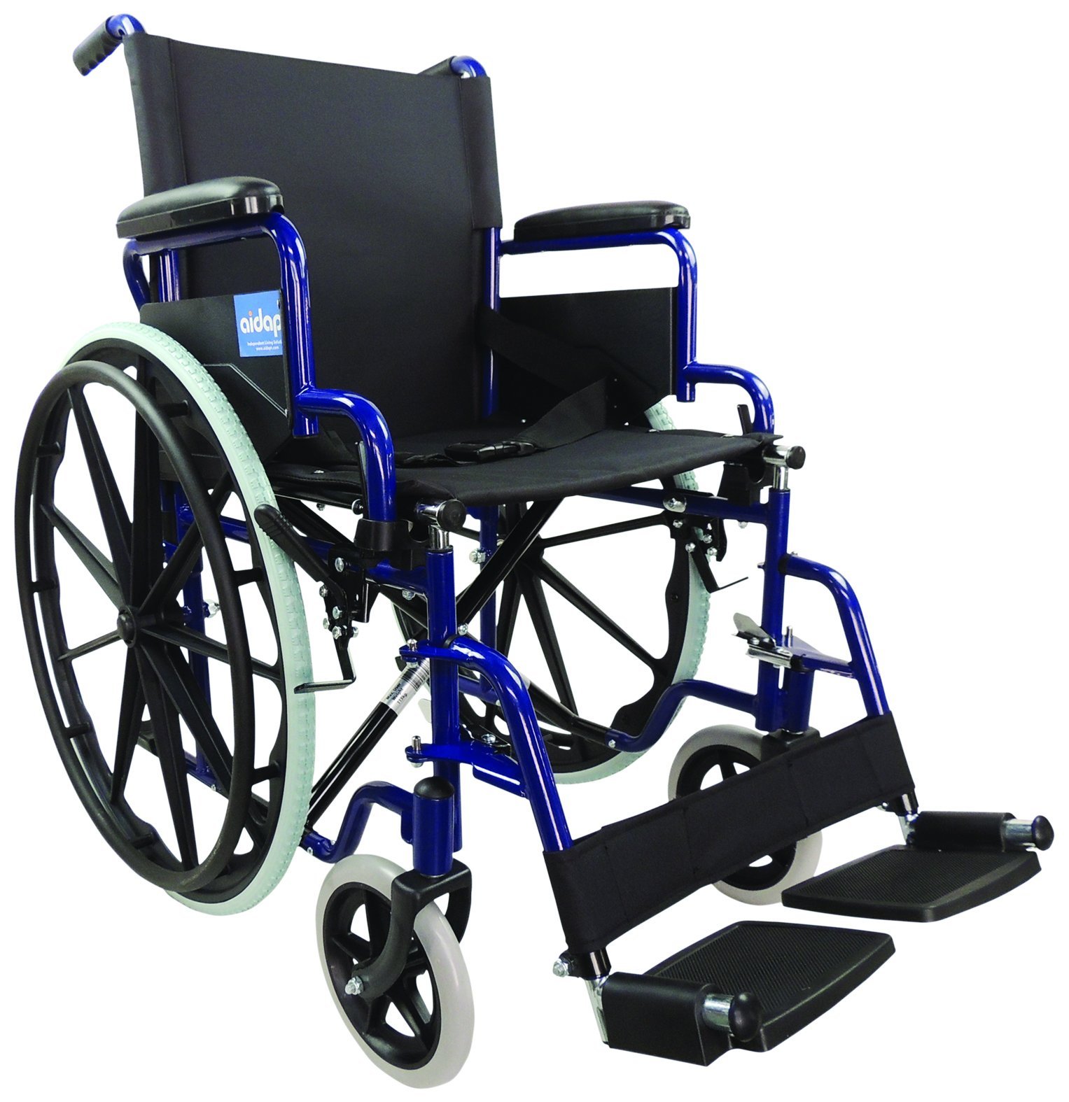 Buy Aidapt Folding Lightweight Self Propelled Steel Wheelchair with