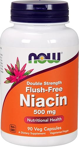 Now Foods Flush última intervensión Niacina doble fuerza 640Mg, 90Vcaps (Pack de 2)