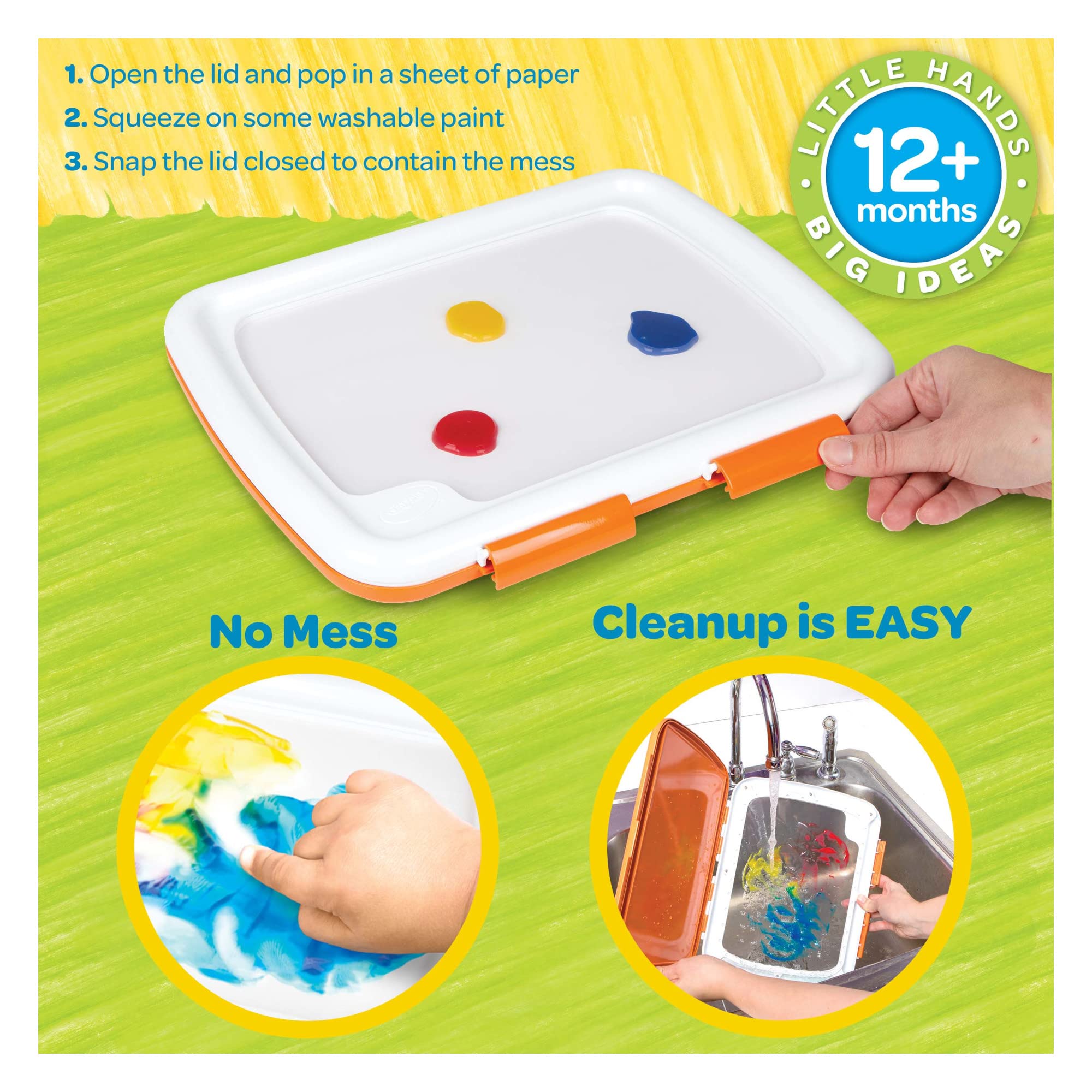 Crayola : Pintura de dedos (bilingüe)