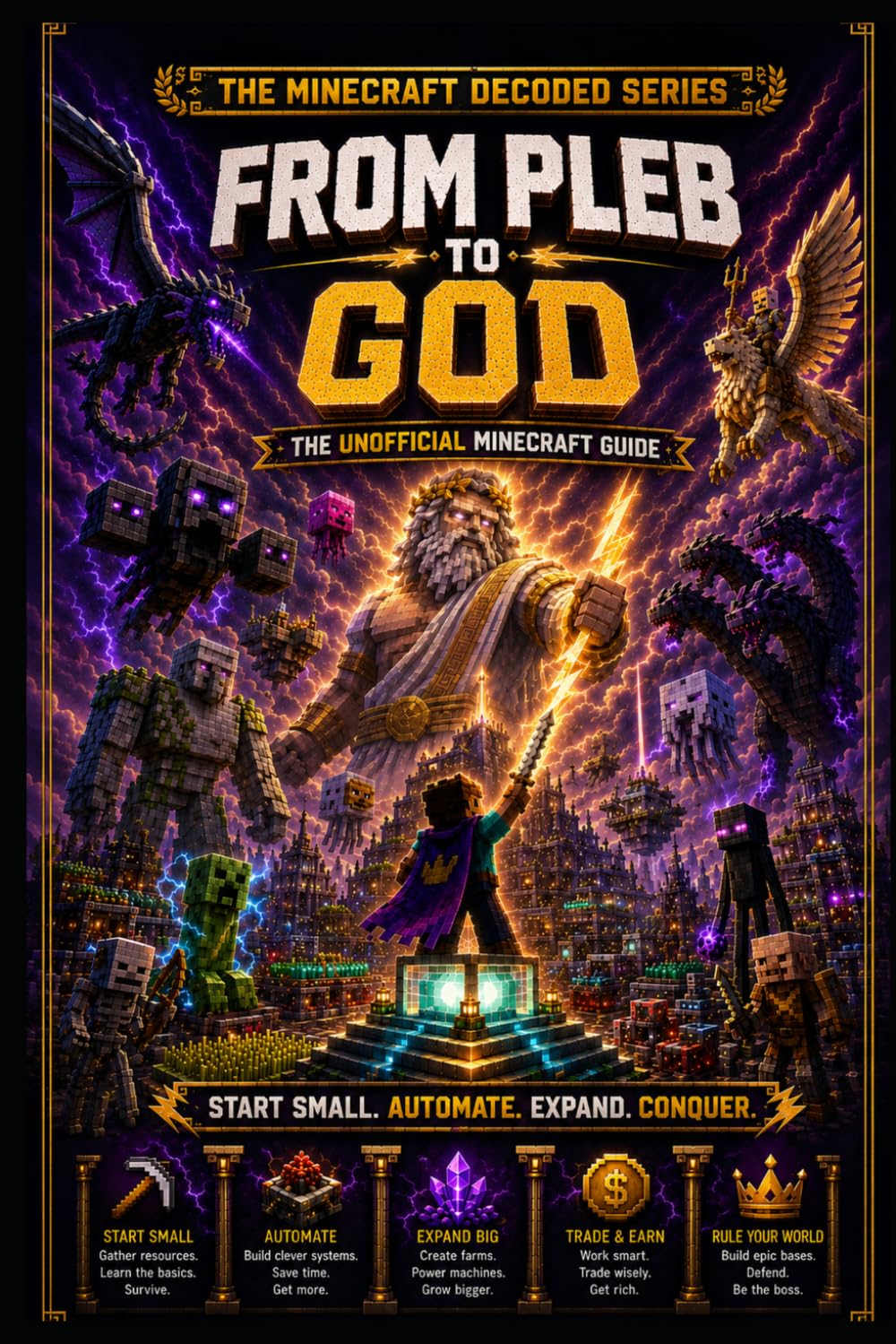 From Pleb to God: The Unofficial Minecraft Endgame Guide (Minecraft Decoded)