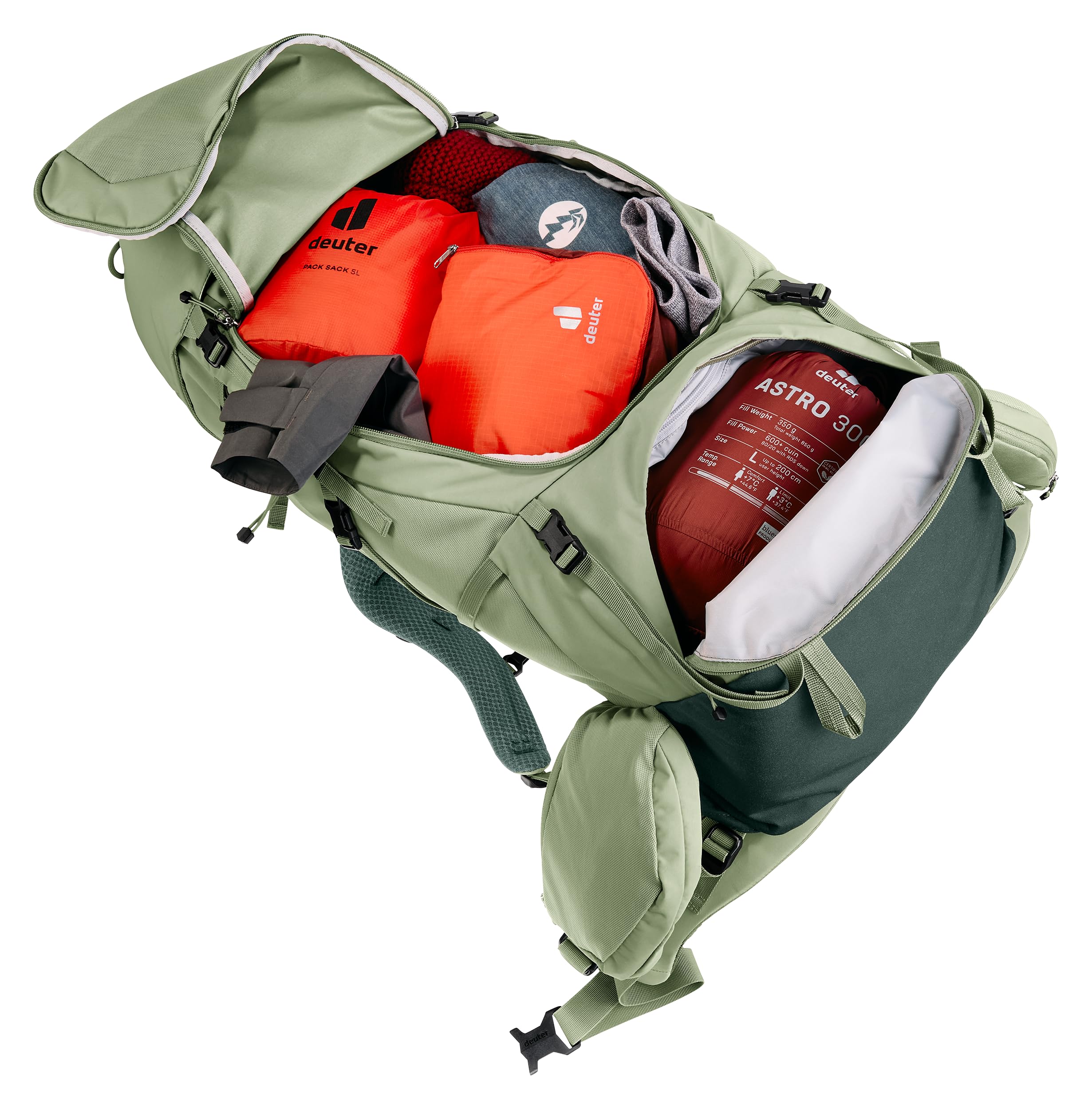 deuter Aircontact Core 45+10 SL Zaino da trekking da donna