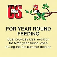 Vista 11 de C&S Pepitas de Sebo para Picoteo de Pájaros Carpinteros, Caja Mega de 8 Libras (Paquete de 2)