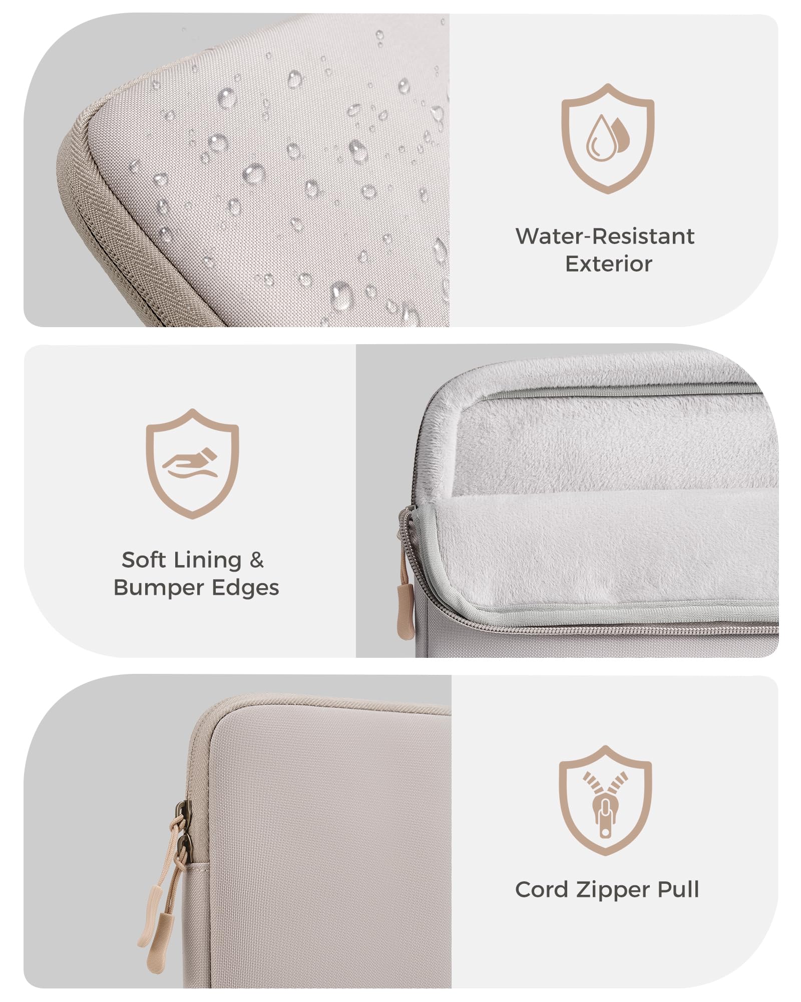 ProCase MacBook Neo専用設計パソコンケース 13インチ カラーコーデPCケース ノートパソコンケース - ピンクレオパード | 2026年モデル（A18 Pro）対応，保護スリーブ,薄型インナーバッグ,ソフト裏地, 衝撃吸収, 傷防止, 軽量, 持ち運び便利, 通勤通学