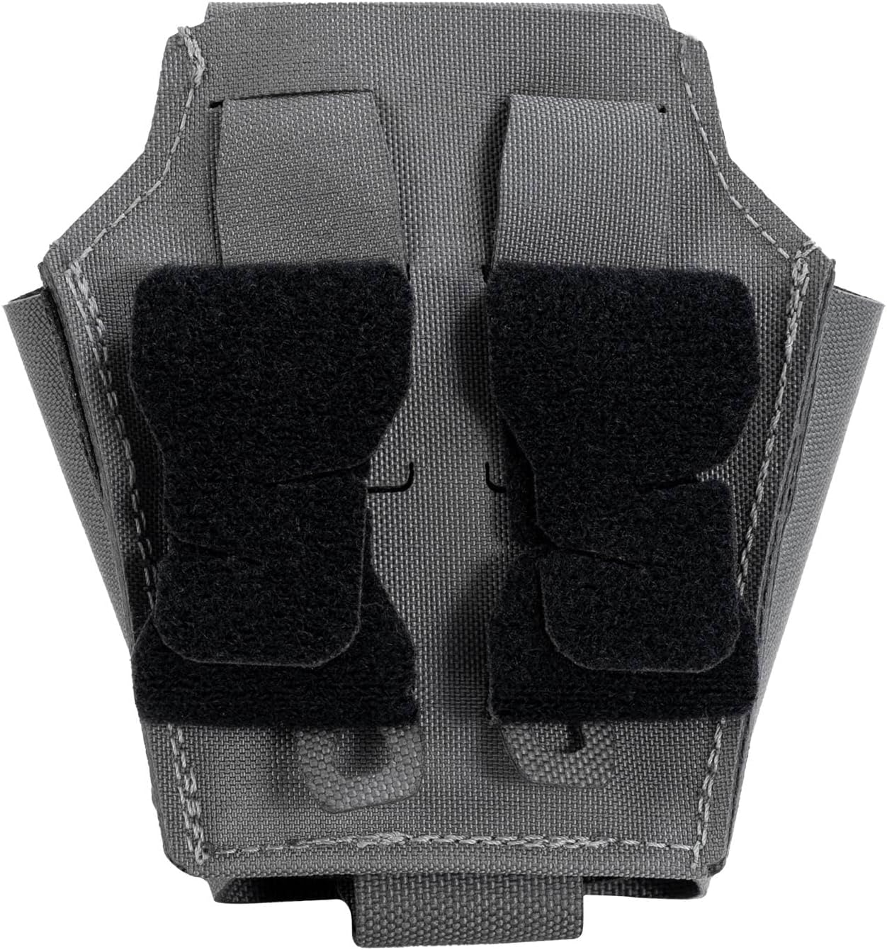 Universal Double Handcuff Pouch, High-Strength Laminate Material, MOLLE Compatible, Snap Retention, Multiple Colors