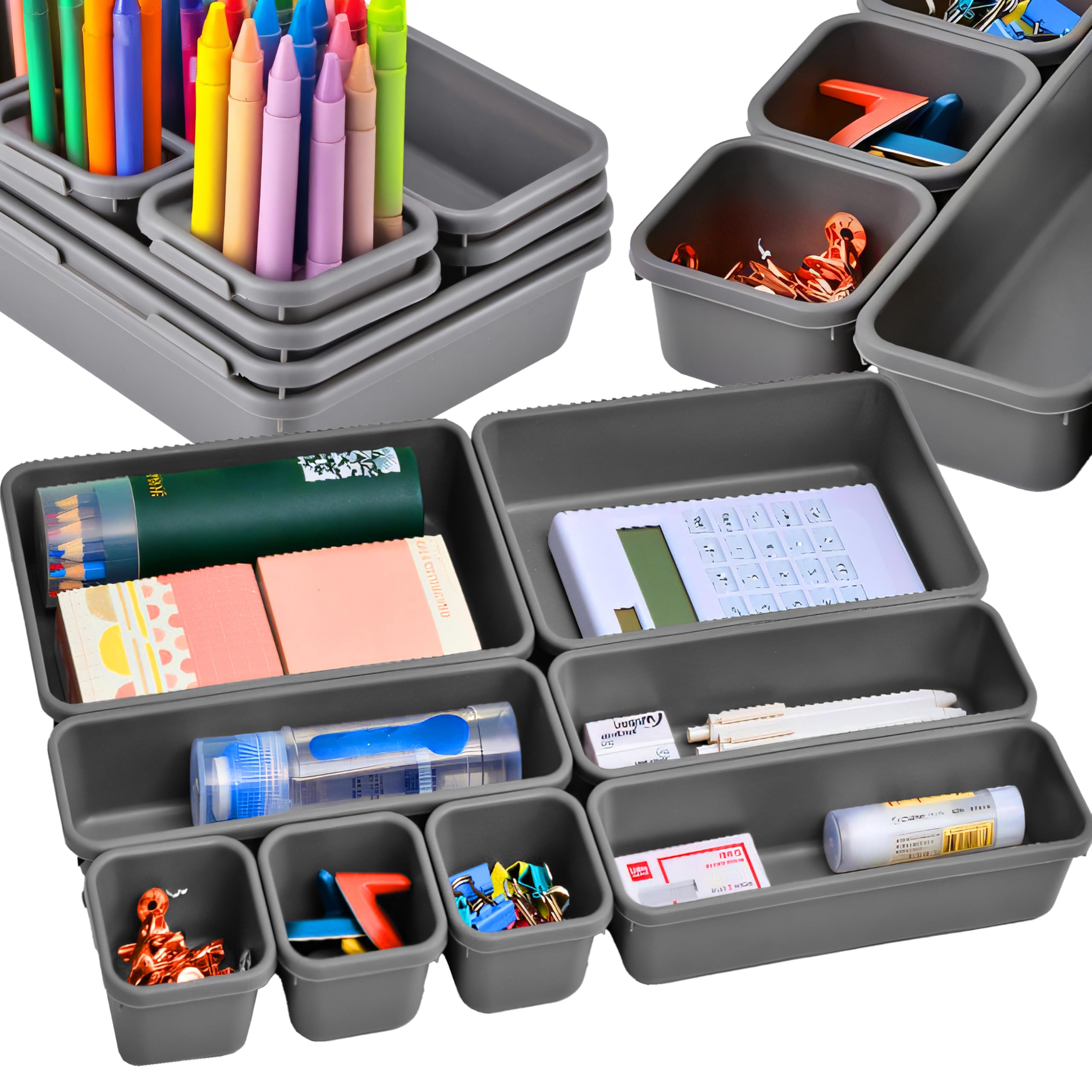 Contenitore Trasparente Torre Di Cassetti In Plastica Trasparente