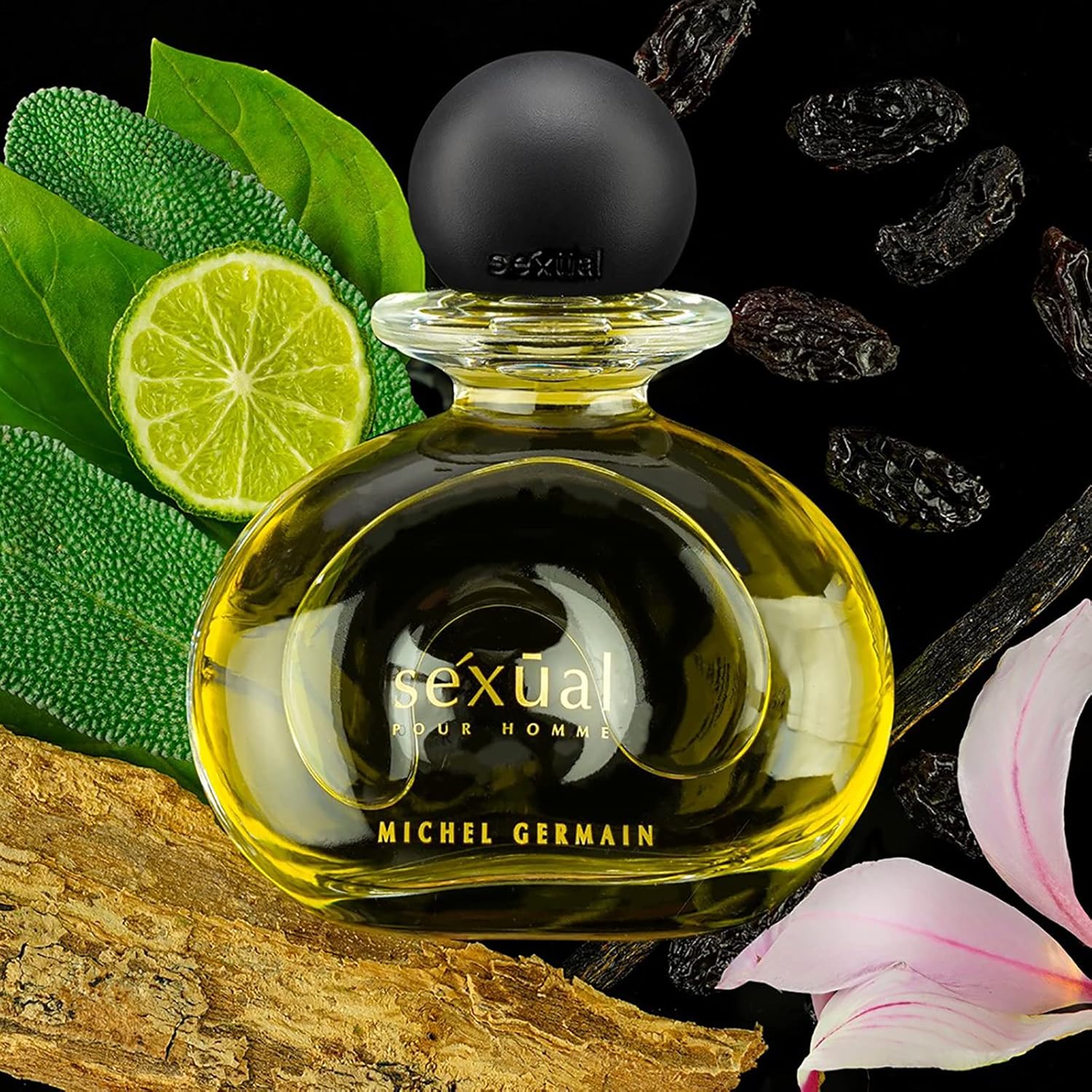 Michel Germain Sexual Pour Homme Eau de Toilette Spray, Top Notes of Indian Basil, Bergamot, Italian Clementine, French Melon, Natural Oils, 2.5 Fl Oz - Image 3