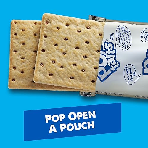 Miniatura 87 de Pop-Tarts, Pasteles tostadoras de desayuno, frambuesa esmerilada, horneadas con orgullo en los Estados Unidos, 96