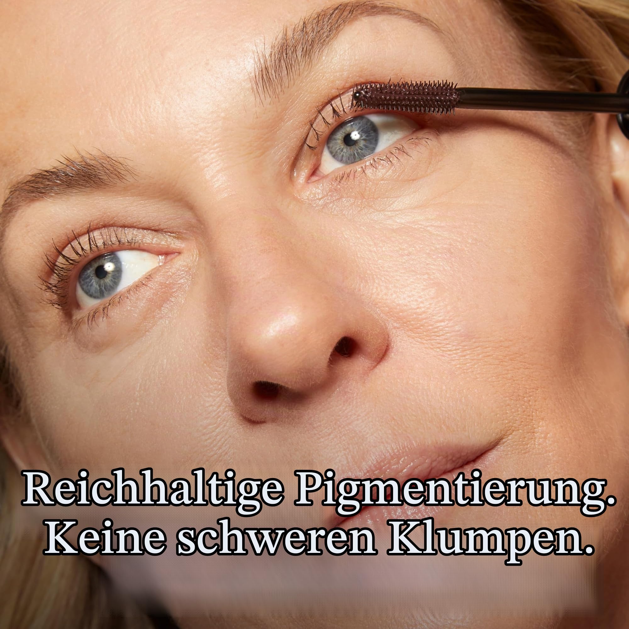 VERSAINSECT New York Kajal Longwear Mascara - zum Ausbessern, Definieren, Curling, Buildable Formula Eye Makeup, innovative Curling Brush - 1 Stück