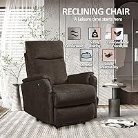 Vista 25 de Holaki Silla reclinable, silla reclinable para sala de estar, sofá reclinable Lazy Boy, silla de lectura, sofá individual, sofá reclinable